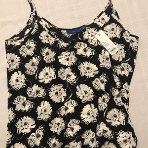 Women’s woven flounce cami